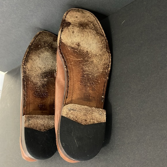 ALFANI LEATHER BASKET WEAVE LOAFERS SIZE 10.5 - Picture 16 of 16